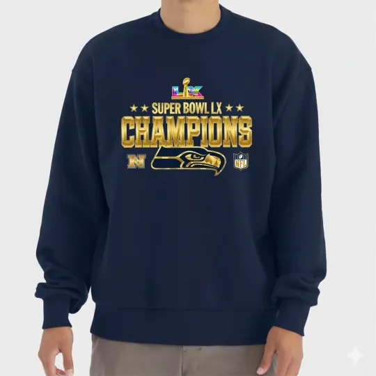 Seattle Seahawks Super Bowl Champions 2025 26 Sweatshirt