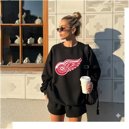 Discover Detroit Red Wings Unisex Sweatshirt, Full Size