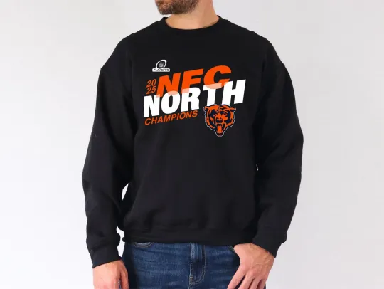 Chicago Bears 2025 NFC North Division Champions Sweatshirt