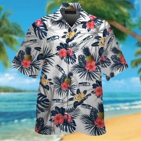 Discover Seattle Football Seahawkss Team Hawaiian Shirt
