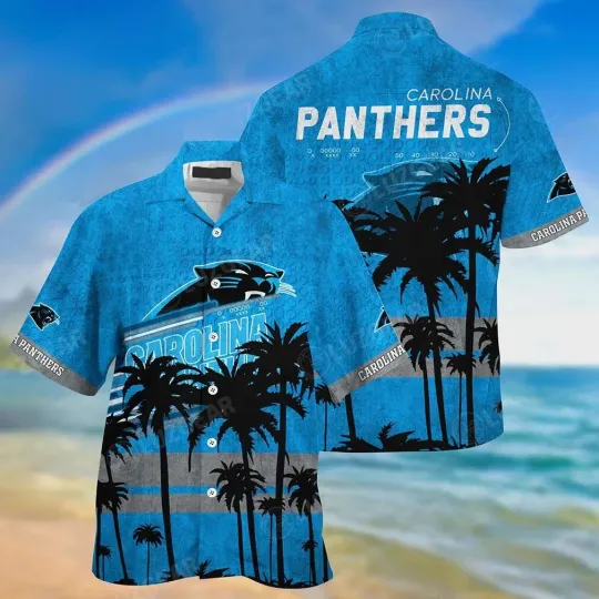 Discover Carolina Football Tropical Gridiron Hawaiian, Gift For Fans, Gift For Friends