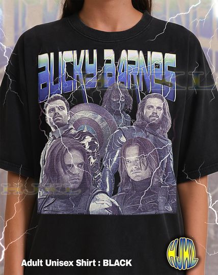 Discover BUCKYY Bn Barnes Shirt, 90s Vintage Retro Bootleg BUCKYY Bn Barnes T-Shirt, Soldier Hero Graphic Tee, Action Star Fan Apparel