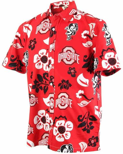 Discover Wes and Willy Men's Hawaiian Button-Up Shirt