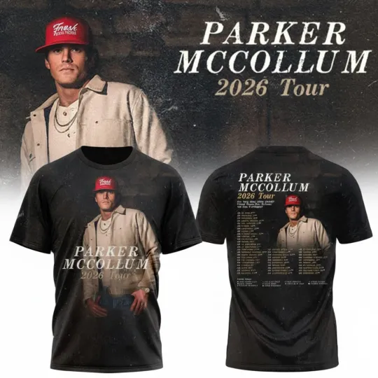 Discover HOT NEW ITEM! P McCollum Tour 2026 T-Shirt