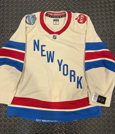 New York Rangers 2026 Winter Classic Fanatics Authentic Pro Jersey FAP
