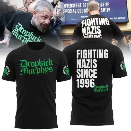 Discover Dropkick Murphys 1996 2026 30th Anniversary T-Shirt