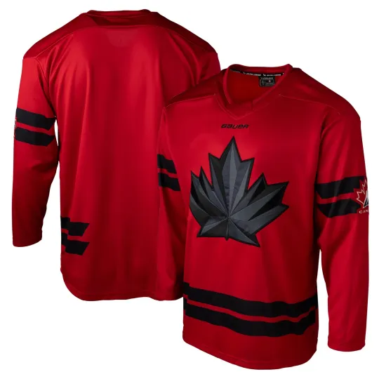 Discover Unisex Bauer Hockey  Red Hockey Canada 2026 Semi Pro Jersey