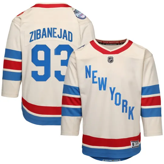 Preschool Outerstuff Mika Zibanejad White New York Rangers 2026 NHL Winter