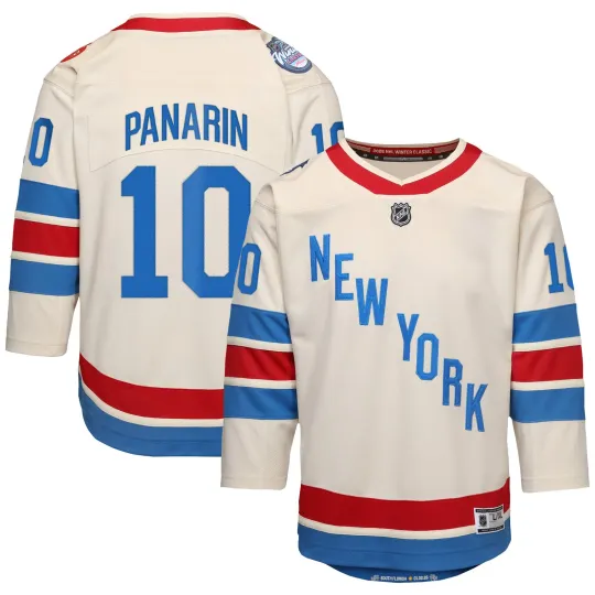 Youth Outerstuff Artemi Panarin White New York Rangers 2026 NHL Winter Classic