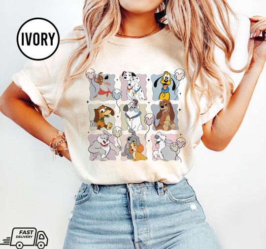 Discover Disney Dogs T-Shirt for Dog Lovers, Disneyland and Disney World Trip 2025