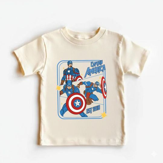 Discover Captan America Barnes Shirt : Avengers Superhero Inspired Shirt And Sweatshirt  All Character Shirt