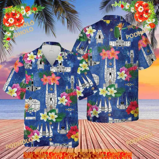 Hawaiian Shirt Darth Vader Stormtrooper Tropical Star Wars Clothing