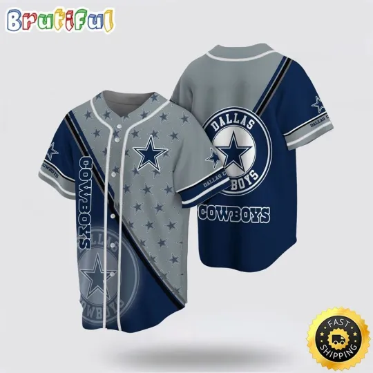 Discover Dallas Football Team Cowboyss Baseball Jersey