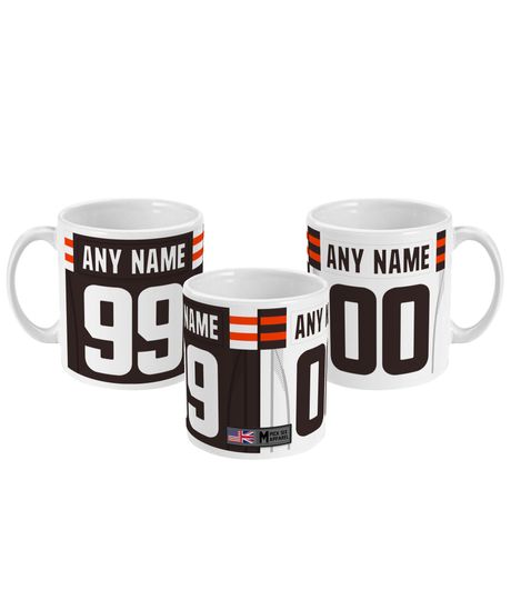 Cleveland Browns 2021 Theme Link Up Home Road Jersey 11oz Mug