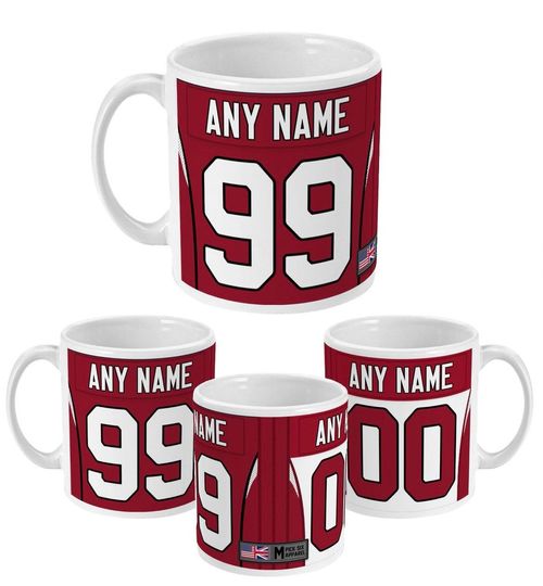 Discover Arizonna Cardinals 2021 Theme Link Up Home Road Jersey 11oz Mug