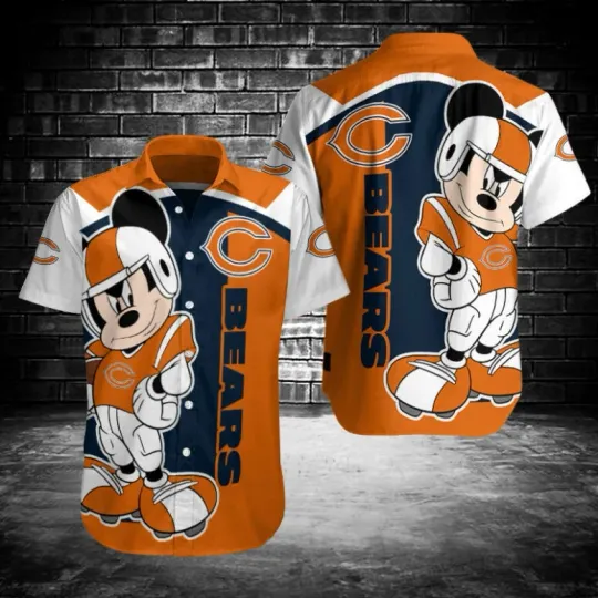 Chicago Bears Playful Pride Hawaiian Shirt, Gift For Fans, Gift For Friends