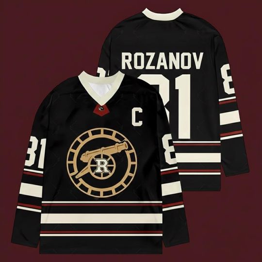 2026 Heated Rivalry Hockey Jersey: Rozanov 81 & Hollander Unisex V-Neck Long Sleeve Tee - Premium Pullover Sports Top for Men  Women