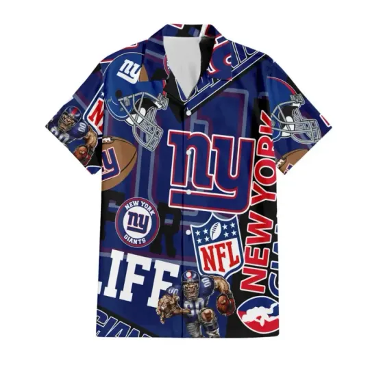 Discover New York Giants For Life Hawaiian Shirt