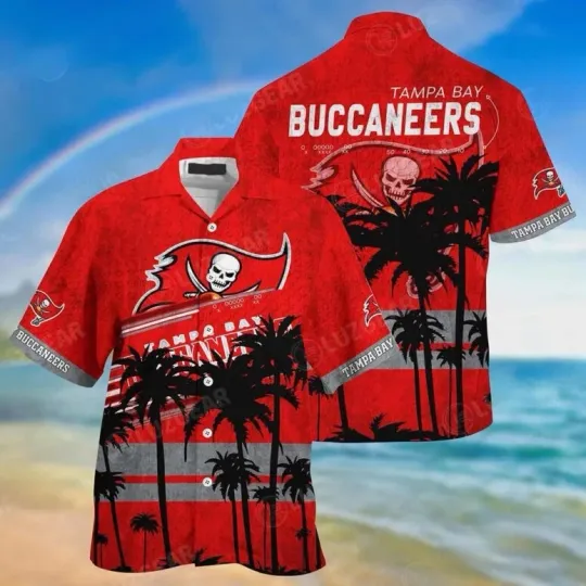 Discover Tampa Bay Football Skull & Viking Hawaiian Shirt Of Gift For Fans