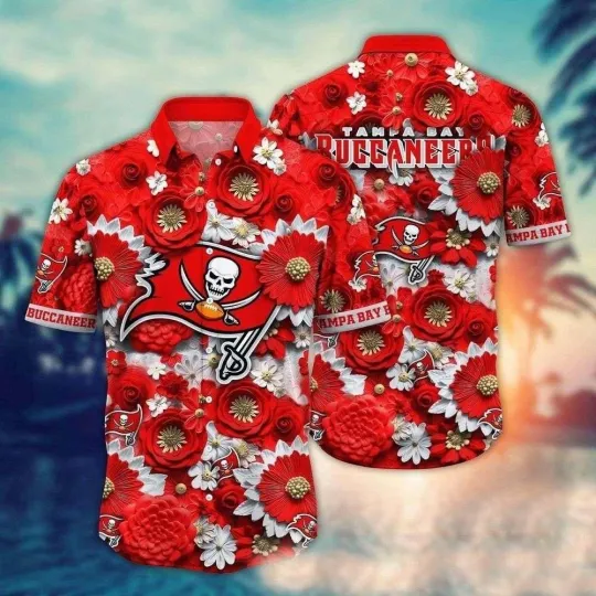 Discover Tampa Bay Football Bold Pride Hawaiian Shirt Of Gift For Fans