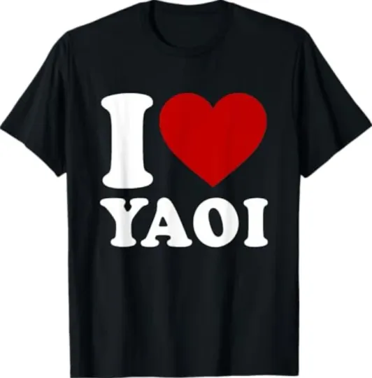 Discover I Love Yaoi T-Shirt for Men and Women