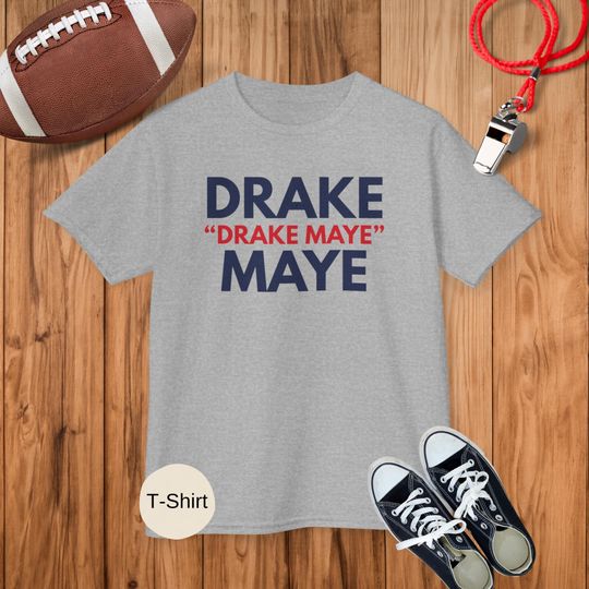 Discover Drake Maye Youth Shirt, Patriots Kids Shirt, Drake Drake Maye Tee, New England Football Kids Hoodie, Football Shirt for Kids
