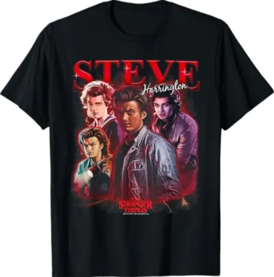 Discover Stranger Things Steve Boyfriend Officially Licensed T-Shirt