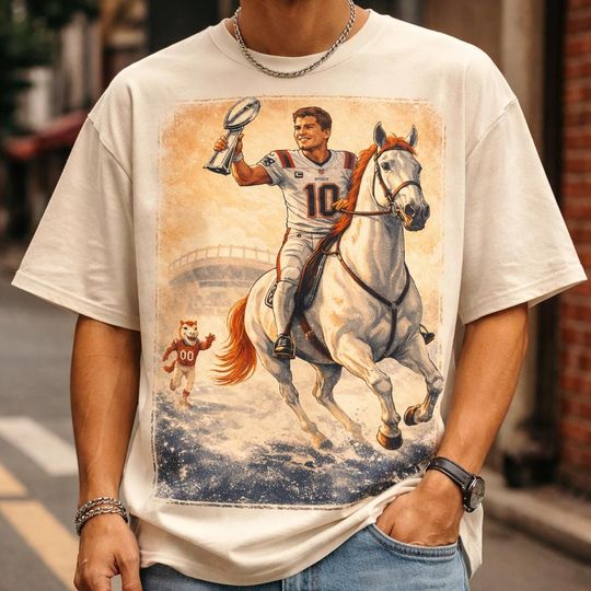 Discover Drake Maye Patriots Champions Shirt, Retro Sports Crewneck, Unisex Streetwear