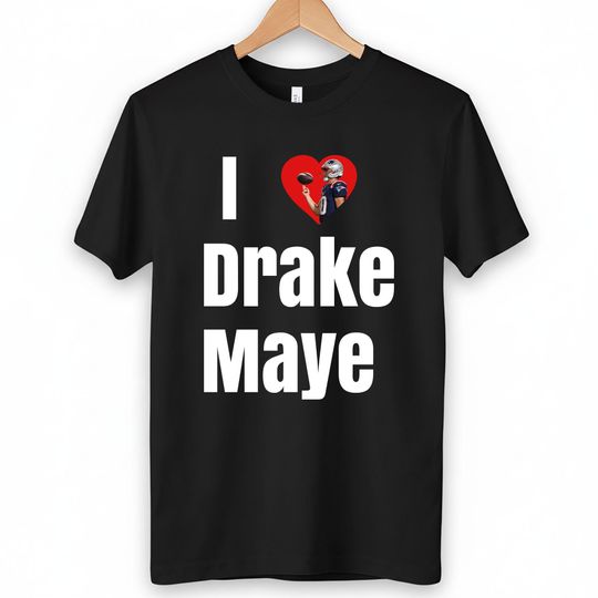 Discover I Heart Love Drake Maye Shirt