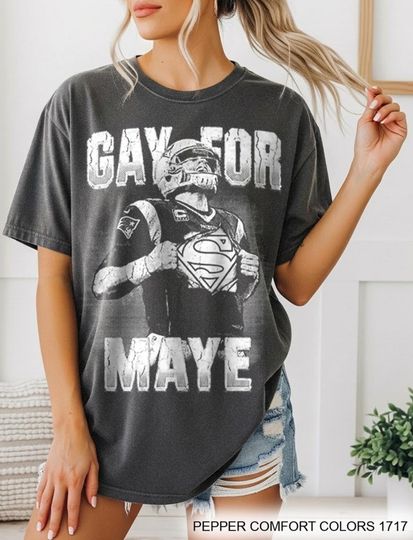Discover Drake Maye Shirt, Gay For Maye, Sports Fan Gift TShirt, Birthday Present T-Shirt