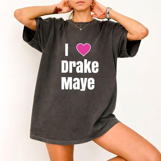 Discover I Heart Love Drake Maye Fan Shirt, I Love Drake Maye Shirt