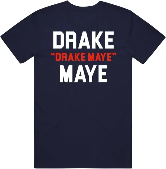 Discover Drake Maye Football Quarterback Funny Meme Unisex T-Shirt