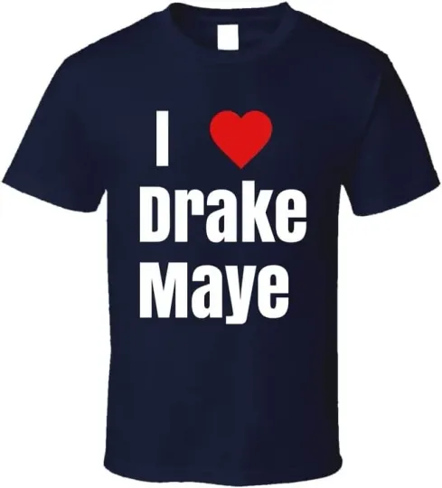 Discover I Heart Love Drake Maye Football Quarterback  Unisex T-Shirt
