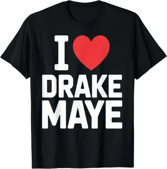 Discover I Love Drake Maye Football Player Fans Heart Unisex T-Shirt
