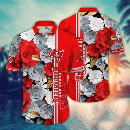 Discover Tampa Bay Football Fierce Flow Hawaiian Shirt Of Gift For Fans