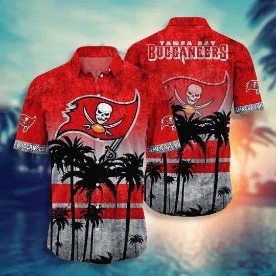 Discover Tampa Bay Football Tropical Coconut Tree Hawa, Gift For Fans, Gift For Friends