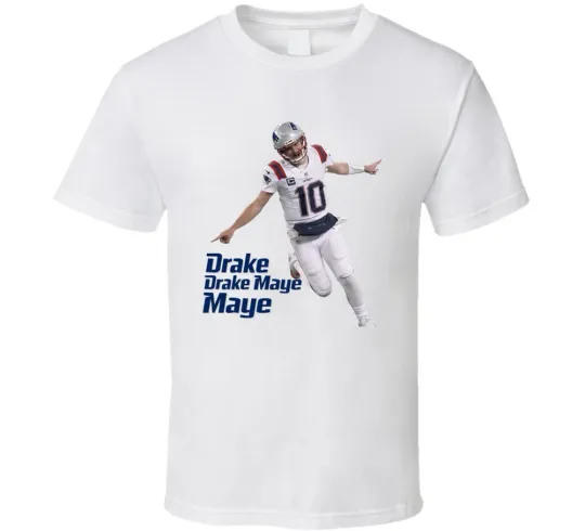 Discover Drake Maye Airplane Celebration T-Shirt