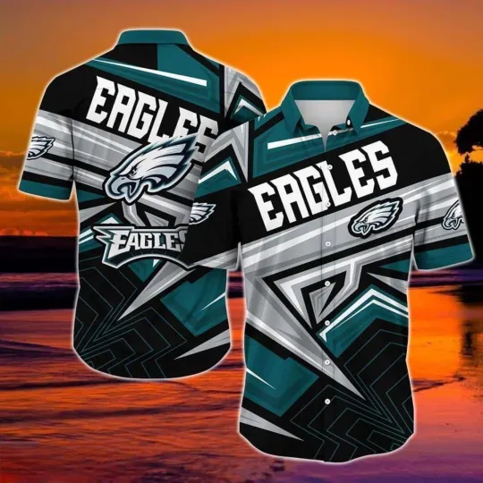 Discover Philadelphia Eagles Dynamic Lines Hawaiian, Gift For Fans, Gift For Friends