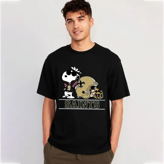 New Orleans Saints Snoop.y Football T-Shirt