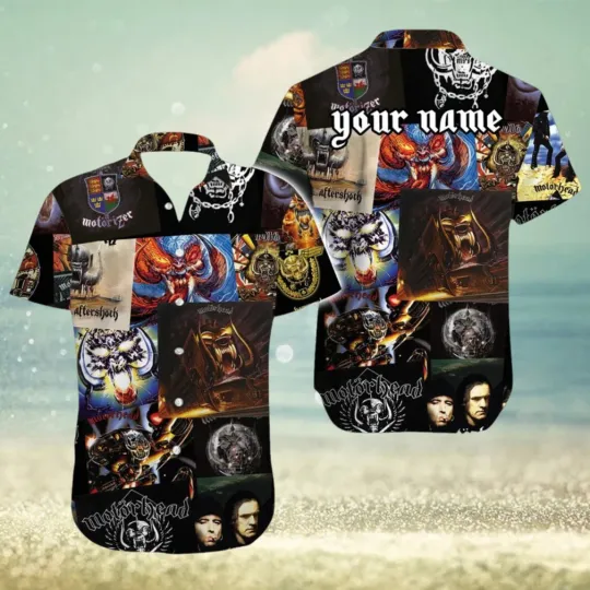 Custom Name Motorhead Hawaiian Shirt