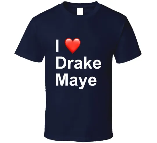 Discover I Love Drake Mayee Football T Shirt