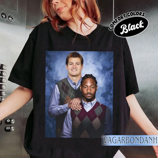 Drake Maye Stefon Diggs Step Brothers Football T-Shirt, Step Brothers Football Shirt, New England Football Tee, Step Brothers Shirt