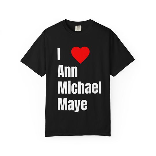Discover I Love Ann Michael Maye / Super Bowl shirt