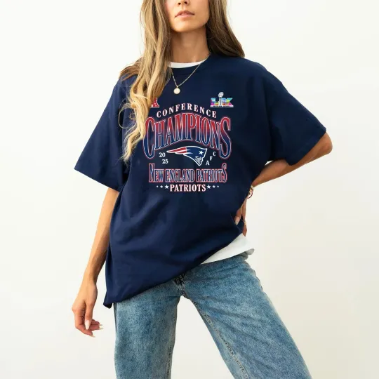 Discover New England PAtriots AFC Champions T-Shirt