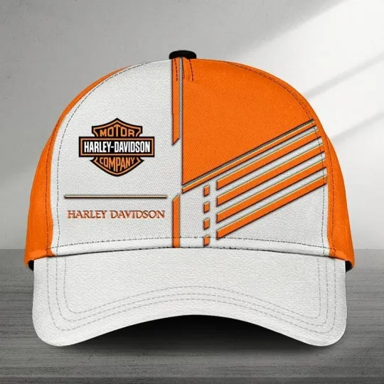 Discover Personalized Harley Motor Davidsonn Racing Classic Cap Gift For Husband Dad