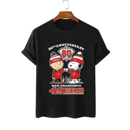 Discover San Francisco 49ers 80th Anniversary 1946 2026 T-Shirt