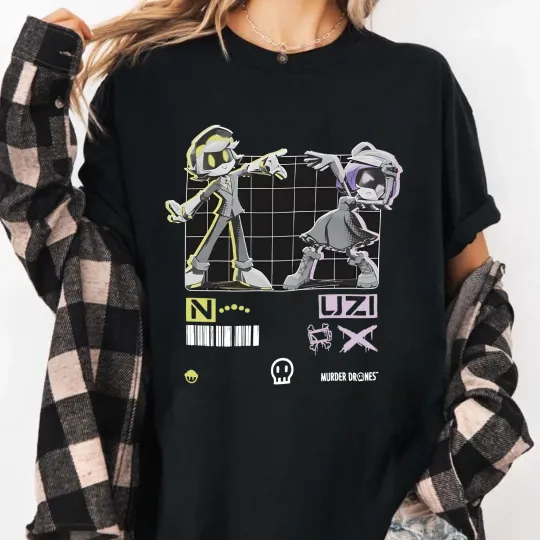 Discover Murder Drones N & Uzi T-Shirt