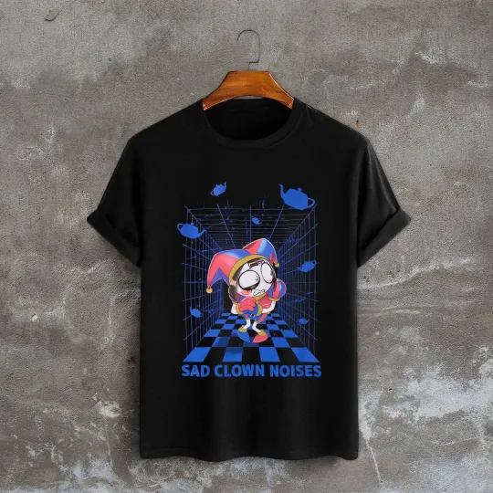 Discover The Amazing Digital Circus Pomni Sad Clown T-Shirt