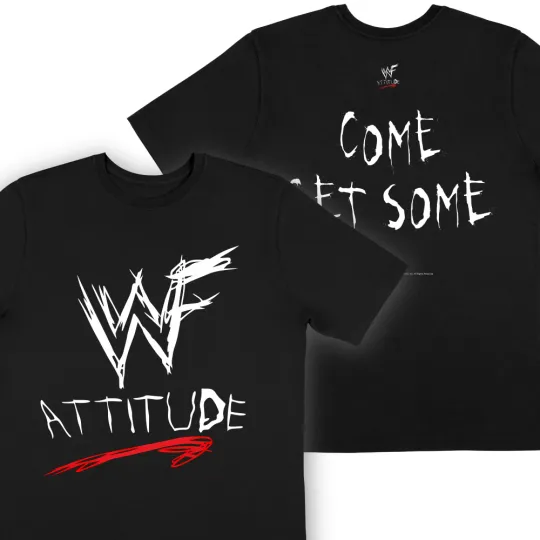 Discover WWF 1998 Attitude Era Come Get Some T-Shirt