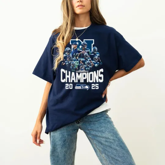 Seattle Seahawks NFC Champions T-Shirt